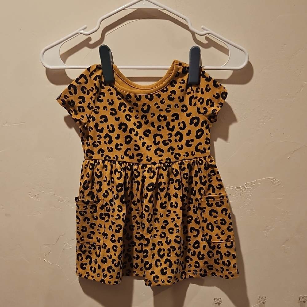 Garanimals Brown Leopard Print Kids Dress